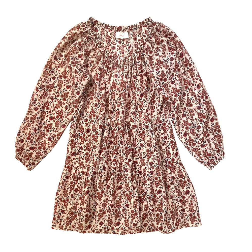 NWT XIRENA Dalyn Dress in Red Spark - Bohemian Floral Print Mini - Size M - Picture 2 of 7